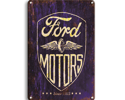 Metalen wandbord | Ford Motors 1903 |