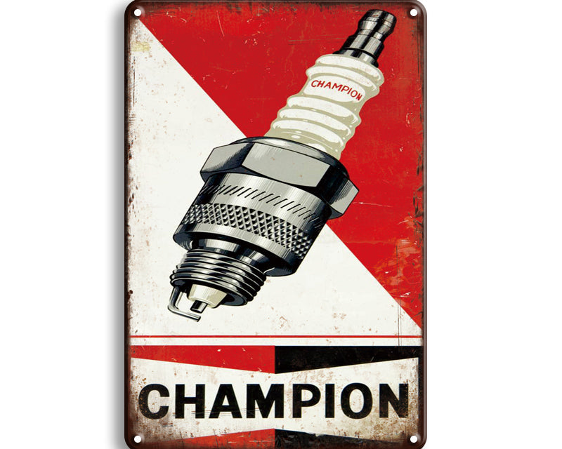 Metalen wandbord | Champion |
