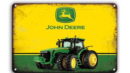 Metalen wandbord | John Deere | Tractor |