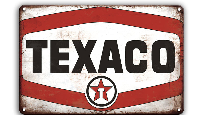 Metalen wandbord | Texaco |
