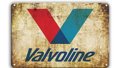Metalen wandbord | Valvoline |