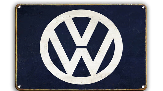 Metalen wandbord | Volkswagen |