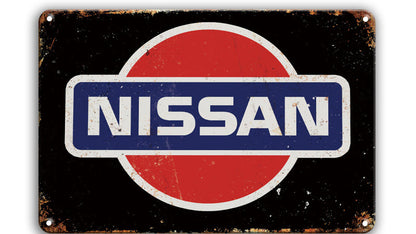 Metalen wandbord | Nissan |
