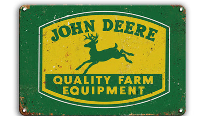 Metalen wandbord | John Deere | Quality farm equipment |