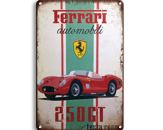 Metalen wandbord | Ferrari 250GT |
