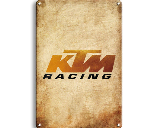 Metalen wandbord | KTM Racing |