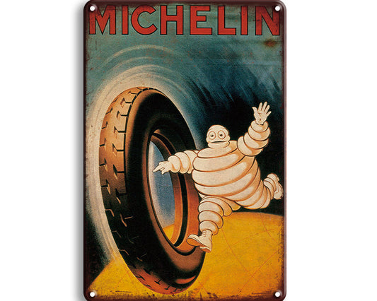 Metalen wandbord | Michelin |