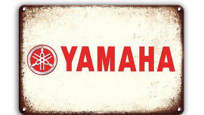 Metalen wandbord | Yamaha |