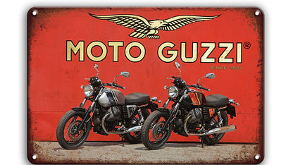 Metalen wandbord | Moto Guzzi #2 |