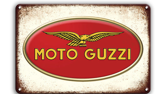 Metalen wandbord | Moto Guzzi |