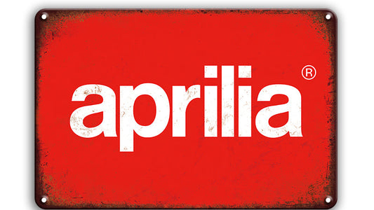 Metalen wandbord | Aprilia |