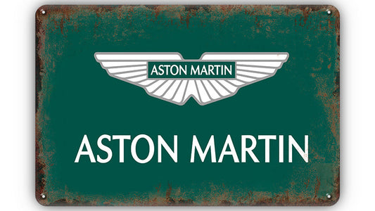 Metalen wandbord | Aston Martin |