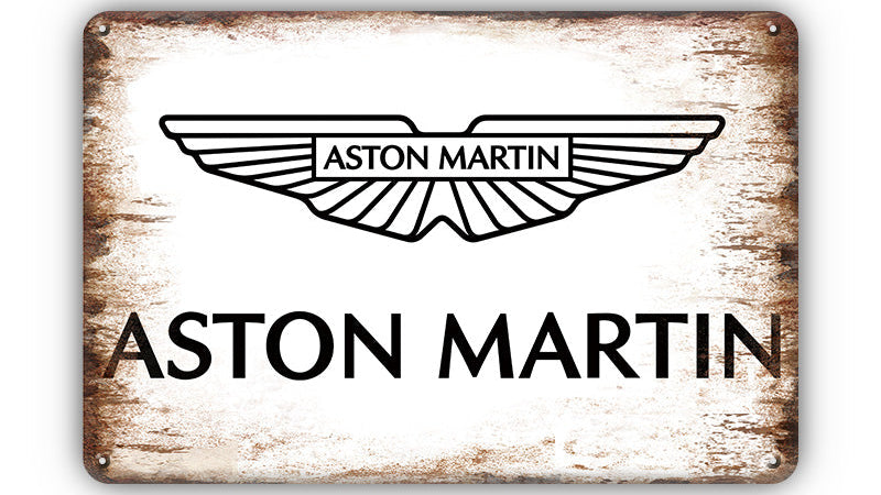 Metalen wandbord | Aston Martin |