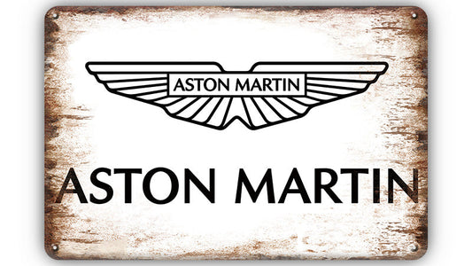 Metalen wandbord | Aston Martin |