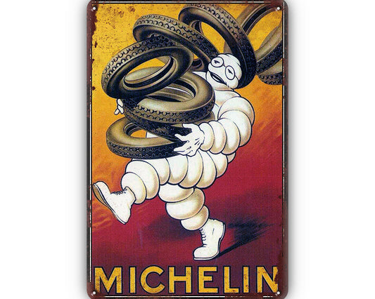 Metalen wandbord | Michelin |