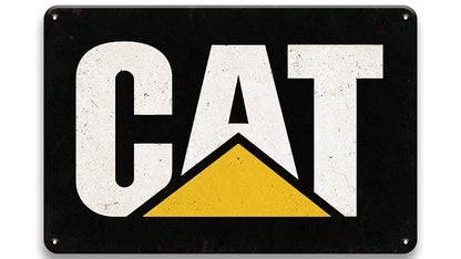 Metalen wandbord | CAT |