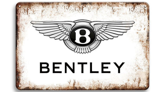 Metalen wandbord | Bentley |