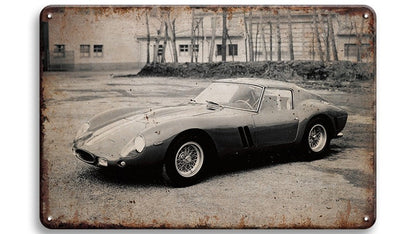 Metalen wandbord | Ferrari |