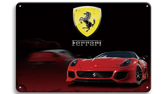 Metalen wandbord | Ferrari #2 |