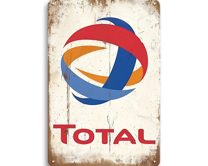 Metalen wandbord | Total |