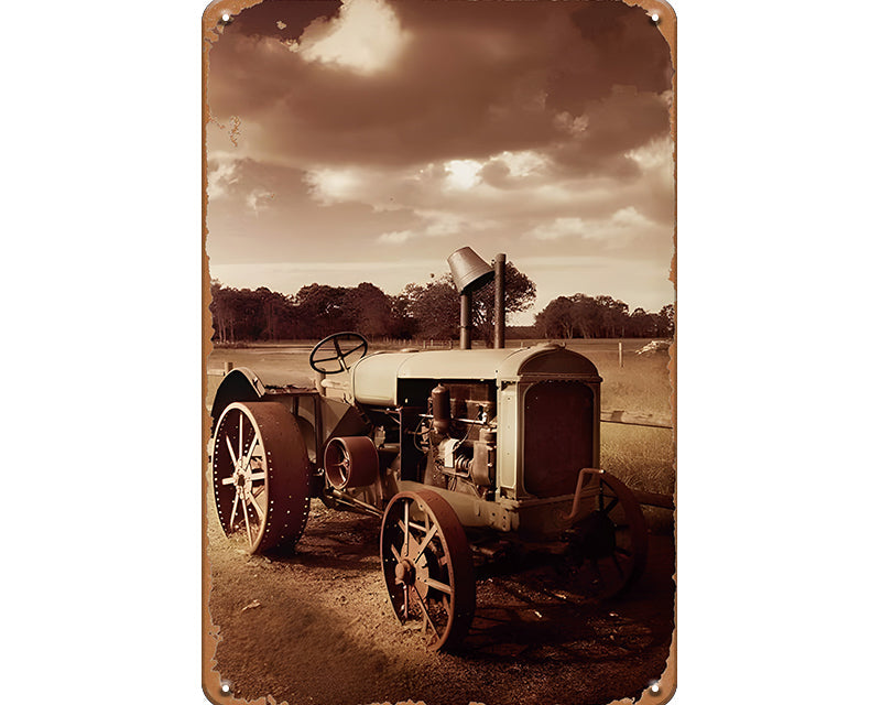 Metalen wandbord | Tractor #2 |