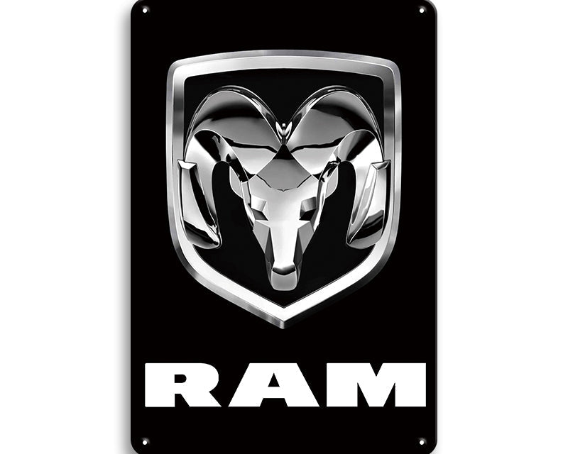 Metalen wandbord | Dodge RAM |