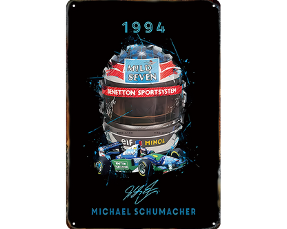 Metalen wandbord | Michael Schumacher | 1994 |