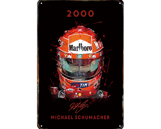 Metalen wandbord | Michael Schumacher | 2000 |