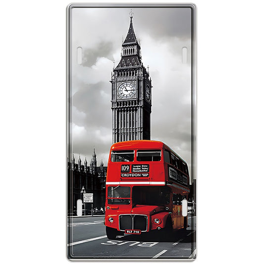 Metalen wandbord | Big Ben | Kentekenplaat | 30x15cm |