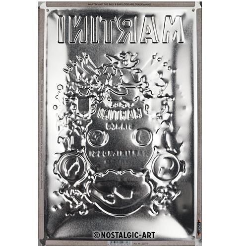Metalen wandbord | Martini | Bianco Vermouth Label | 30x20cm |