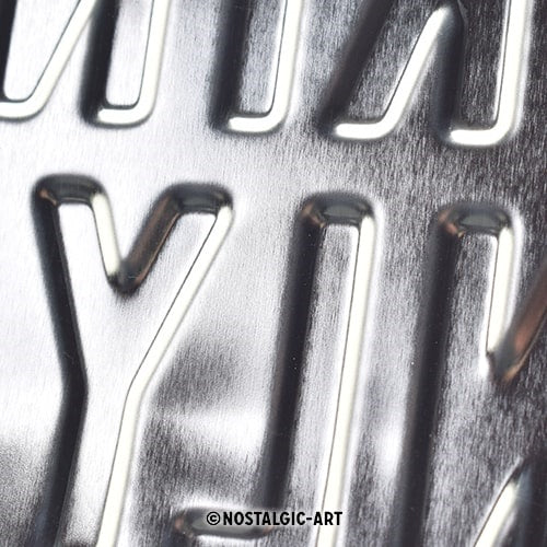 Metalen wandbord | Mercedes parking only | 30x20cm |