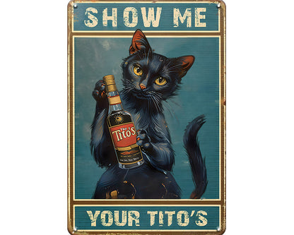 Metalen wandbord | Show me | Your tito's |