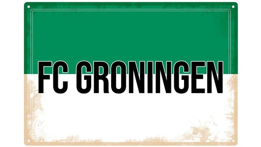 Metalen wandbord | FC Groningen |