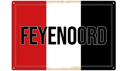 Metalen wandbord | Feyenoord |