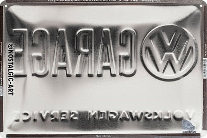 Metalen wandbord | Volkswagen service | 20x30cm |