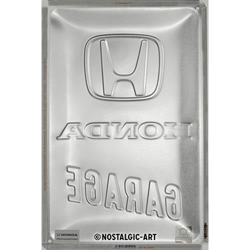 Metalen wandbord | Honda AM garage | 30x20cm |