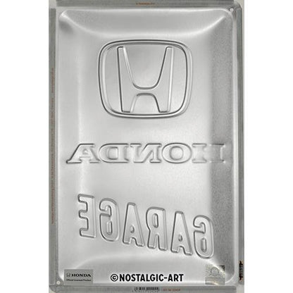 Metalen wandbord | Honda AM garage | 30x20cm |