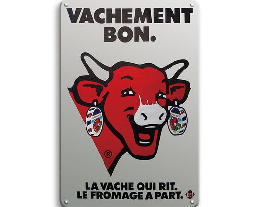 Metalen wandbord | Vachement bon |