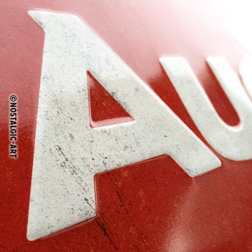 Metalen wandbord | Audi logo | 20x30cm |