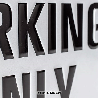 Metalen wandbord | BMW parking only | 30x20cm |