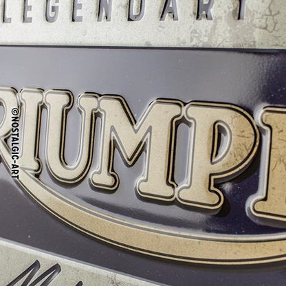 Metalen wandbord | Triumph Motorcycles | 20x30cm |