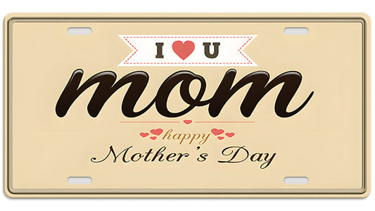 Metalen wandbord | Mother's Day | Kentekenplaat | 15x30cm |