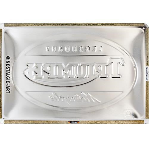 Metalen wandbord | Triumph Motorcycles | 20x30cm |
