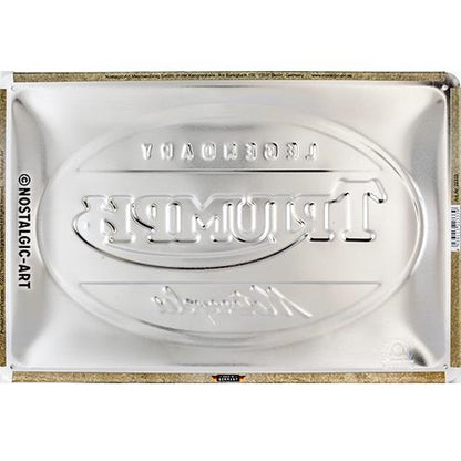 Metalen wandbord | Triumph Motorcycles | 20x30cm |