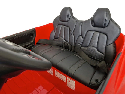 Corvette Stingray | Elektrische kinderauto | 12V | 2-Persoons model | Rood |