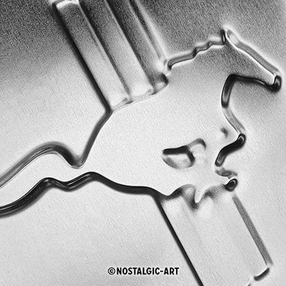 Metalen wandbord | Ford Mustang parking only | 30x20cm |