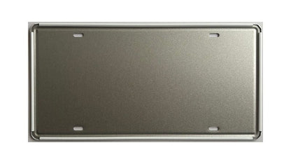 Metalen wandbord | SL65 AMG | Kentekenplaat | 15x30cm |