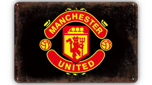 Metalen wandbord | Manchester United |