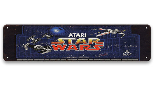 Metalen wandbord | Star Wars | Kentekenplaat | 10x40cm |