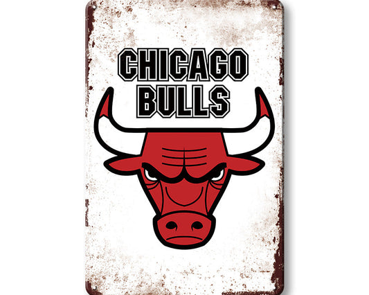 Metalen wandbord | Chicago Bulls |